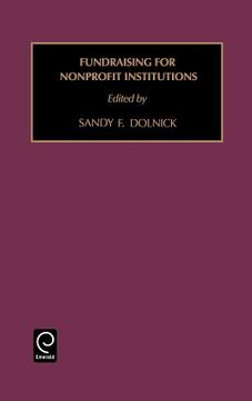 portada foundations in library and information science: fundraising for nonprofit institutions vol 19 (in English)