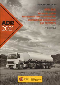 portada Adr 2021 Acuerdo Europeo Sobre Transporte Internacional de