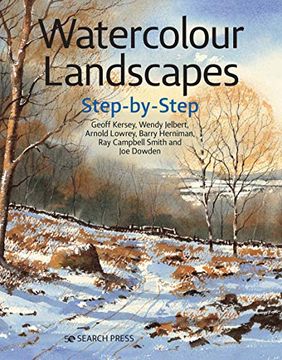portada Watercolour Landscapes Step-By-Step (Painting Step-By-Step) (en Inglés)