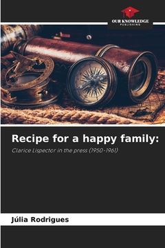 portada Recipe for a happy family (en Inglés)