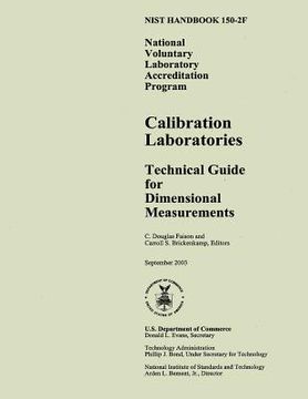portada Nist Handbook 150-2f: National Voluntary Laboratory Accreditation Program, Calibration Laboratories Technical Guide for Dimensional Measurem (in English)
