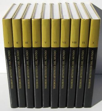 portada tesoros artisticos del mundo (10 vols.) (obra completa)