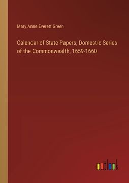 portada Calendar of State Papers, Domestic Series of the Commonwealth, 1659-1660