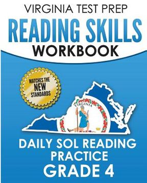 portada VIRGINIA TEST PREP Reading Skills Workbook Daily SOL Reading Practice Grade 4: Preparation for the SOL Reading Tests (in English)