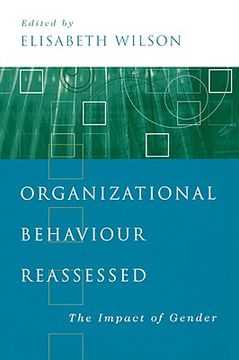 portada organizational behaviour reassessed: the impact of gender (in English)