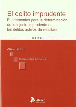 portada Delito Imprudente, el. Fundamentos Para la Determinación de lo Injusto Imprudente en los Delitos Activos de Resultado. (in Spanish)