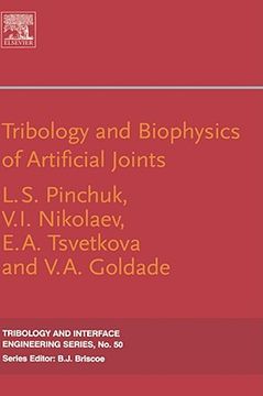 portada tribology and biophysics of artificial joints (en Inglés)