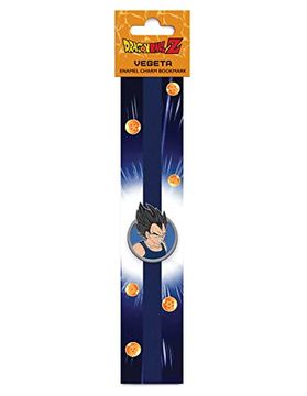 portada Dragon Ball z: Vegeta Enamel Charm Bookmark Format: Bookmark