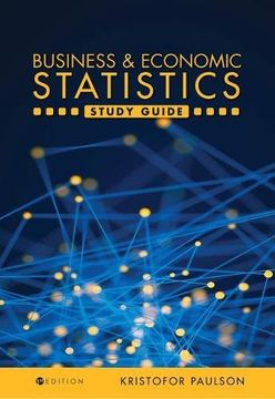 portada Business and Economic Statistics Study Guide (en Inglés)