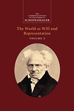 portada Schopenhauer: The World as Will and Representation (The Cambridge Edition of the Works of Schopenhauer) 