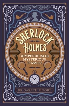 portada Sherlock Holmes Compendium of Mysterious Puzzles (Sirius Classic Conundrums) 