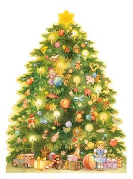 portada a christmas tree advent 2003 calendar (in English)