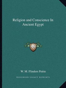 portada religion and conscience in ancient egypt (en Inglés)