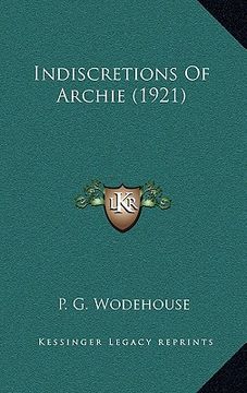 portada indiscretions of archie (1921) (en Inglés)