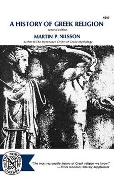 portada a history of greek religion, second edition (en Inglés)