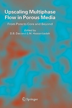 portada upscaling multiphase flow in porous media: from pore to core and beyond (en Inglés)