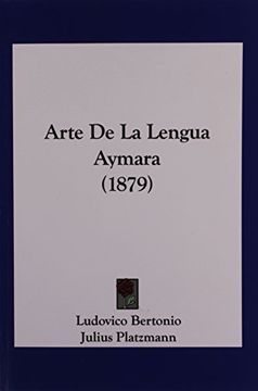 portada Arte de la Lengua Aymara (1879) (in Spanish)