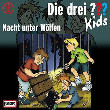 portada Die Drei?   Kids 08: Nacht Unter Wölfen