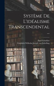 portada Système De L'idéalisme Transcendental... (en Francés)