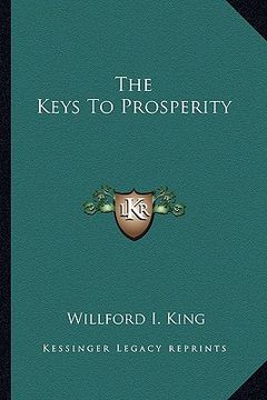 portada the keys to prosperity (in English)