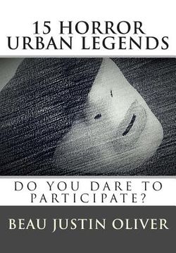 portada 15 Horror Urban Legends (in English)