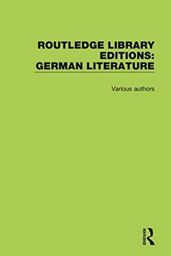 portada Routledge Library Editions: German Literature (en Inglés)