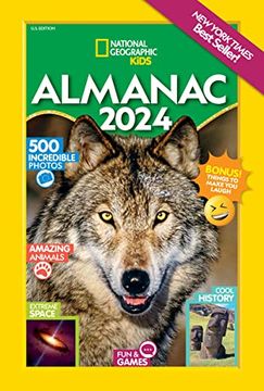 portada National Geographic Kids Almanac 2024 (us Edition) (en Inglés)