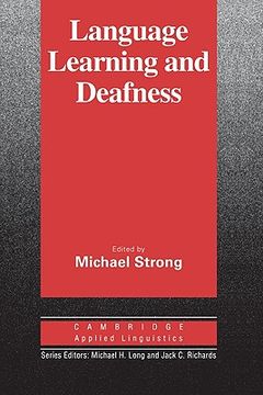 portada language learning and deafness