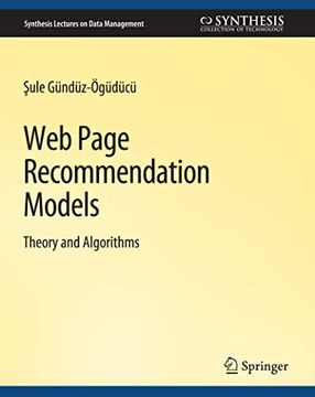 portada Web Page Recommendation Models (en Inglés)