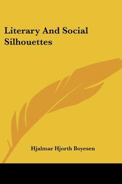 portada literary and social silhouettes (in English)