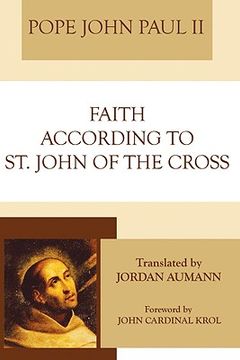 portada faith according to st. john of the cross