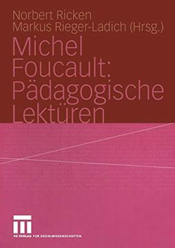 portada Michel Foucault: Pädagogische Lektüren (in German)