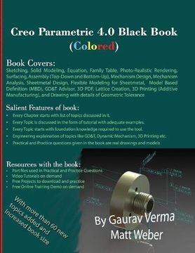 portada Creo Parametric 4.0 Black Book (Colored)