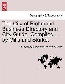 portada the city of richmond business directory and city guide. compiled ... by mills and starke.