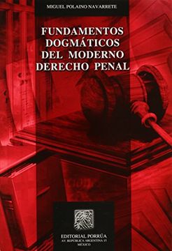portada Fundamentos Dogmaticos del Moderno Derecho Penal (in Spanish)