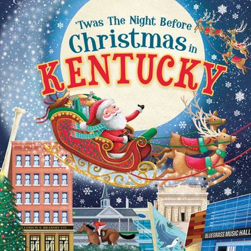 portada 'Twas the Night Before Christmas in Kentucky (en Inglés)
