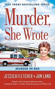 portada Murder, she Wrote: Murder in red (in English)