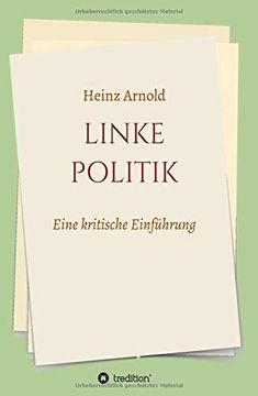 portada Linke Politik: Eine Kritische Einführung (in German)