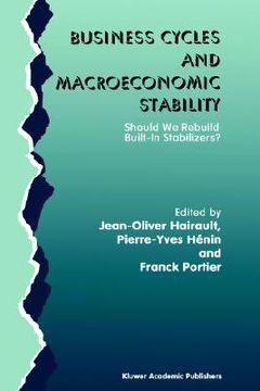 portada business cycles and macroeconomic stability: should we rebuild built-in stabilizers? (en Inglés)