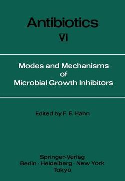 portada modes and mechanisms of microbial growth inhibitors (en Inglés)