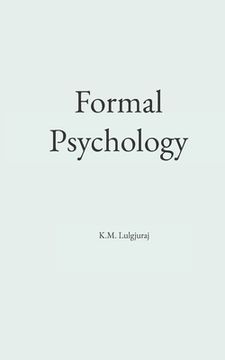 portada Formal Psychology (in English)