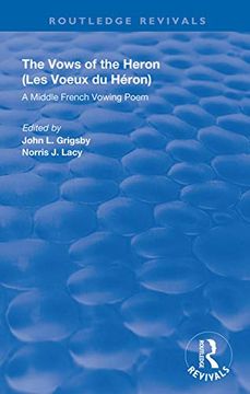portada A Middle French Vowing Poem: A Middle French Vowing Poem (Routledge Revivals) (en Inglés)