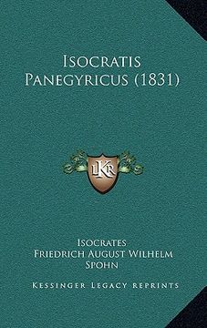 portada Isocratis Panegyricus (1831) (in German)