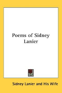 portada poems of sidney lanier (en Inglés)