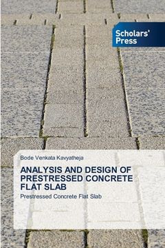 portada Analysis and Design of Prestressed Concrete Flat Slab (en Inglés)