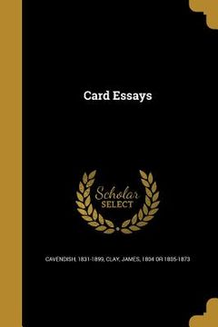 portada Card Essays (in English)