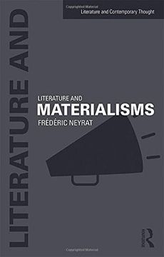 portada Literature and Materialisms (Literature and Contemporary Thought) (in English)