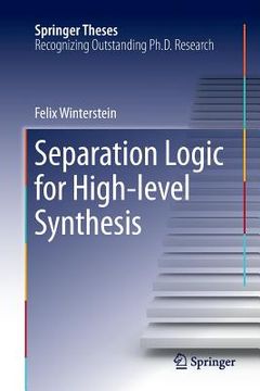 portada Separation Logic for High-Level Synthesis (en Inglés)