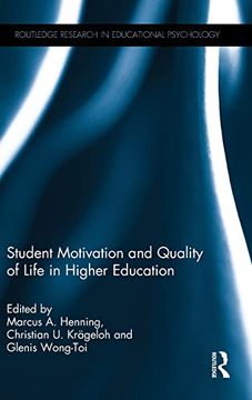 portada Student Motivation and Quality of Life in Higher Education (Routledge Research in Educational Psychology) (en Inglés)