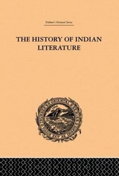 portada The History of Indian Literature (Trubner's Oriental Series) (en Inglés)